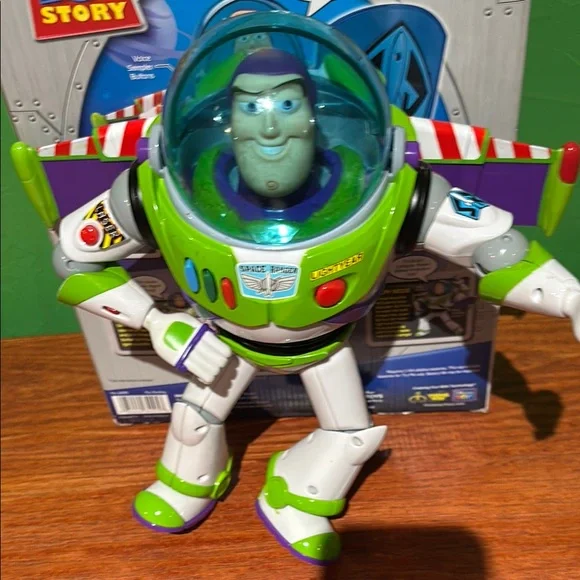 Disney Toy Story Buzz Lightyear Action Figure Green, White, Blue